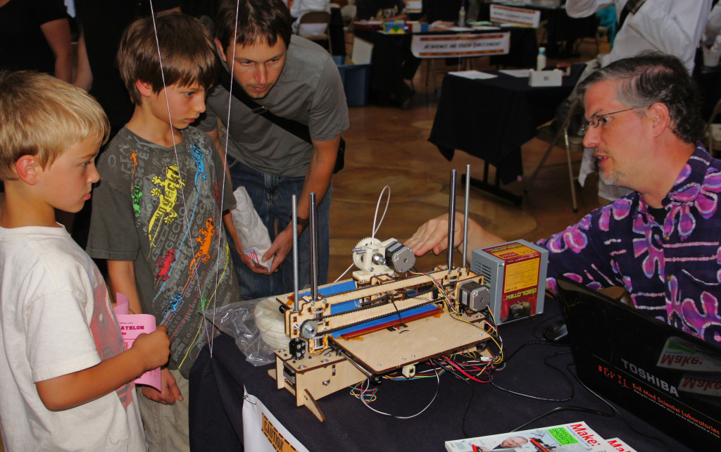 Mark with his printrbot