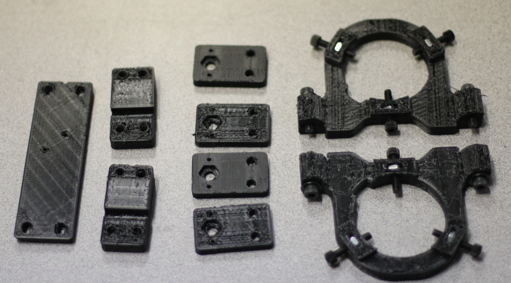 Printed plastic parts