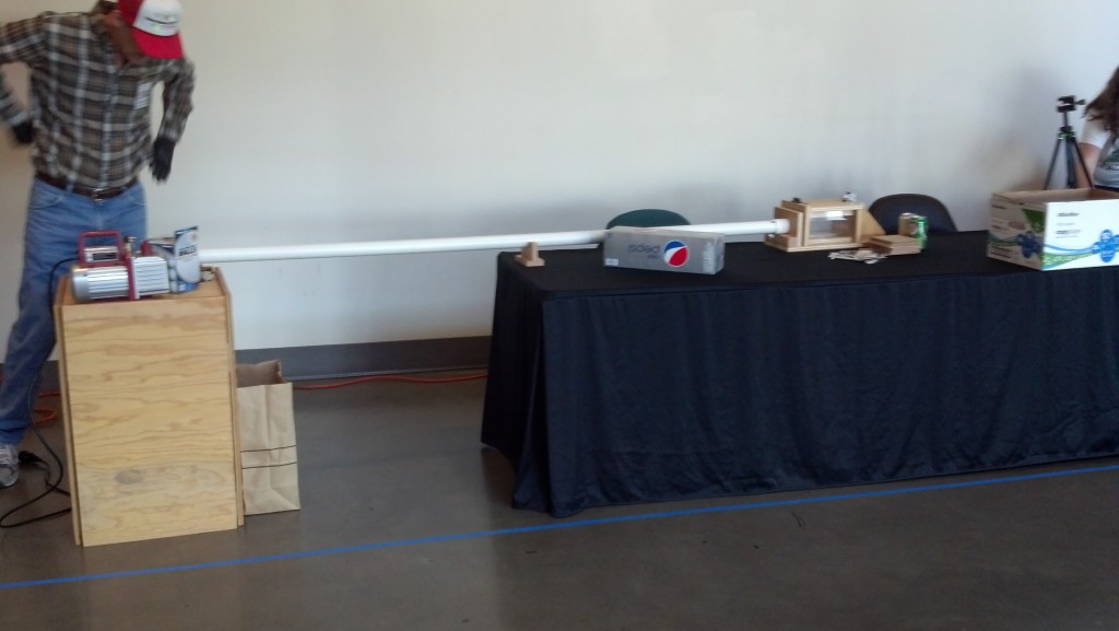 Vaccuum Powered Ping Pong Ball Cannon